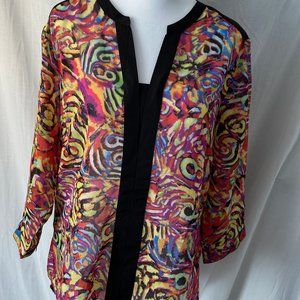 Antilia Femme Tunic Top NWT Sheer Medium